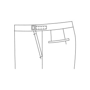 アジャスト金具止