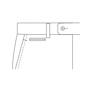 両玉横切り時計ポケット